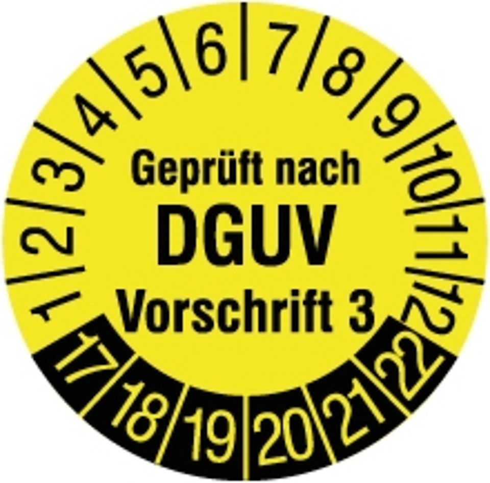 DGUV Vorschrift 3 bei Krüger Elektro in Buchen