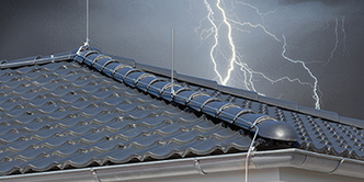 Äußerer Blitzschutz bei Krüger Elektro in Buchen