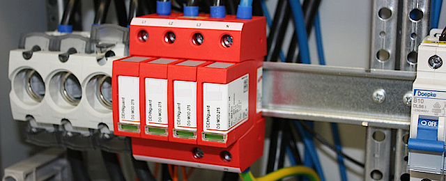 Über­spannungs­schutz bei Krüger Elektro in Buchen